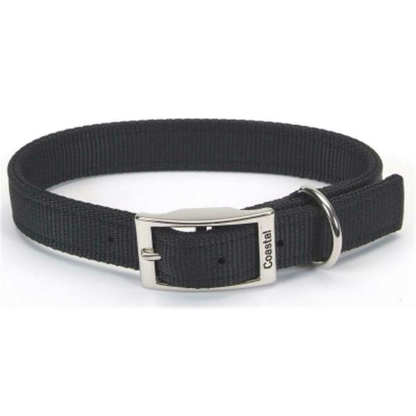 Regent Products Coastal Pet Products 18 in. Double Web Collar - Black CO06370